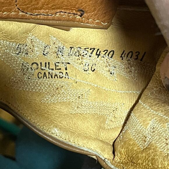 Boulet womens cowboy boots western country rodeo 5.5 - Picture 12 of 13